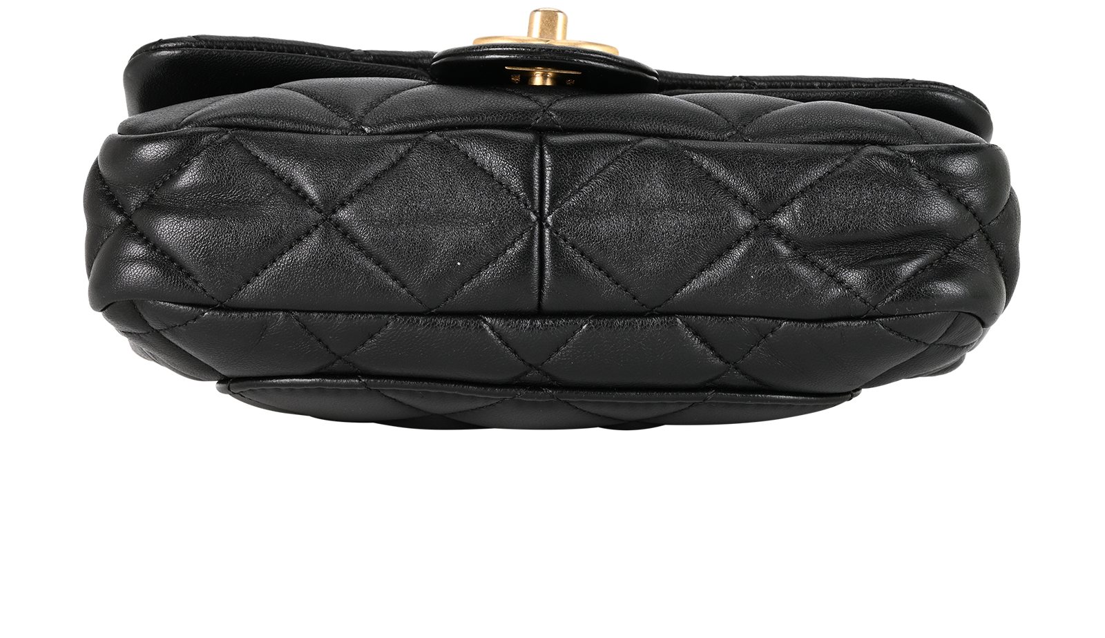 Funky Town Flap, &pound;2,500, Handbags, Black, Leather, Top view